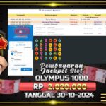 BUKTI JACKPOT SLOT GATES OF OLYMPUS 1000 TERPERCAYA DI INDONESIA TGL 30-10-2024